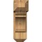 Ekena Millwork Olympic Craftsman Rough Sawn Bracket w/ Offset Brace, Western Red Cedar, 8"W x 24"D x 24"H BKT0806X24X24OLY04RWR - alternate 4